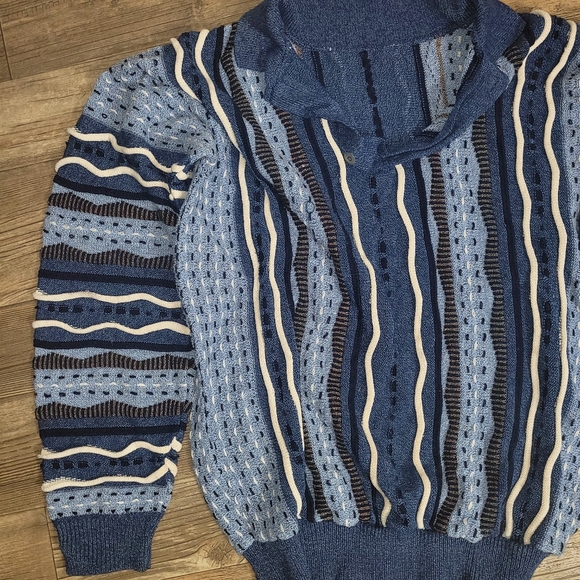 Vintage coogi esk 90s funky grandpa sweater - Picture 4 of 4